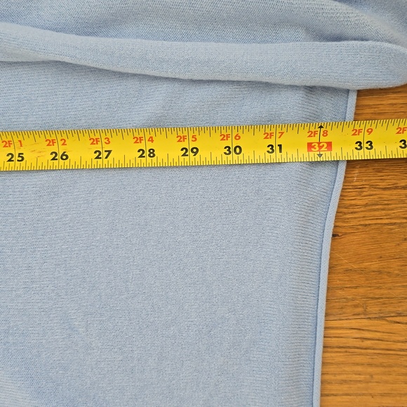 CROFT AND BARROW BRAND WOMEN'S PLUS SIZE SOFT BLUE OPEN CARDIGAN SWEATER SIZE 5X - Picture 11 of 14